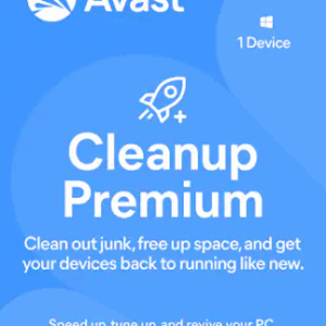 Avast Cleanup Premium (1 PC, 1 Year) - Avast - Key GLOBAL