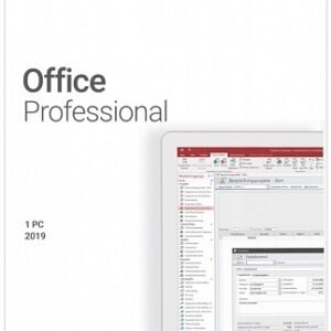Microsoft Office Professional 2019 (PC, 1 Device) - Microsoft Key - GLOBAL