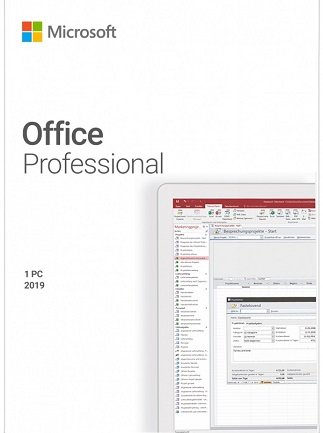 Microsoft Office Professional 2019 (PC, 1 Device) – Microsoft Key – GLOBAL