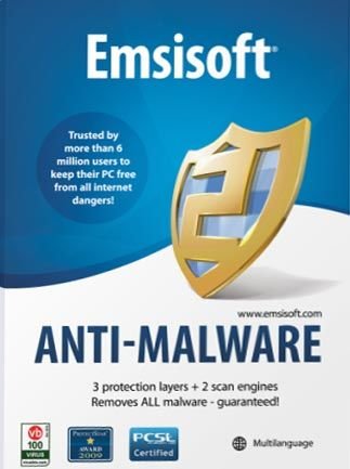 Emsisoft Anti-Malware 1 Device PC 1 Device 1 Year – Emsisoft Key – GLOBAL
