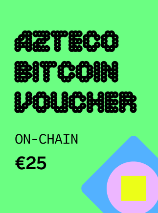Azteco Bitcoin (Crypto) On-Chain Voucher 25 EUR – Azteco Key – GLOBAL
