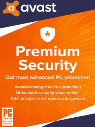 Avast Premium Security (1 Device, 3 Years) – PC – Key GLOBAL