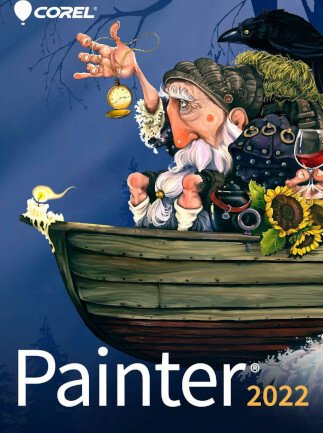 Corel Painter 2022 (PC) (1 Device, Lifetime)  – Corel Key – GLOBAL