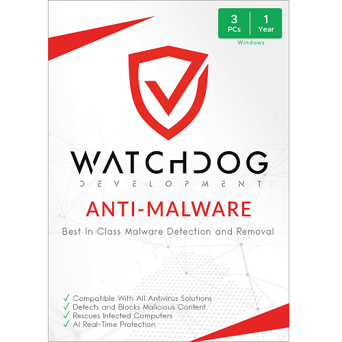 Watchdog Anti-Malware 3 PC 1 Year – Key – GLOBAL
