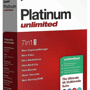 Nero Platinum Unlimited (PC) 1 Device, Lifetime - Nero Key - GLOBAL