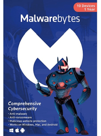 Malwarebytes Anti-Malware (PC, Android, Mac) 10 Devices 1 Year – Malwarebytes Anti Malware Key – GLOBAL