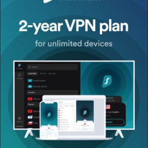 Surfshark VPN Starter Edition (2 Years , Unlimited Devices) - Surfshark Key - GLOBAL