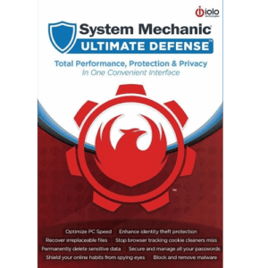 iolo System Mechanic Ultimate Defense - 10 Devices 1 Year - iolo Key - GLOBAL