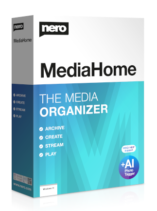 Nero MediaHome 2023 (PC) (1 PC, 1 Year) – Nero Key – GLOBAL
