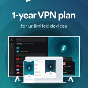 Surfshark VPN Starter Edition (1 Year , Unlimited Devices) - Surfshark Key - GLOBAL