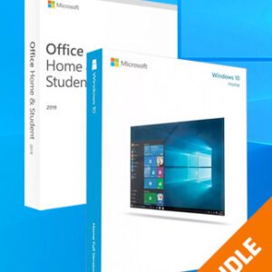 Microsoft Windows 10 Home & Microsoft Office 2019 Bundle (PC) - Microsoft Key - GLOBAL