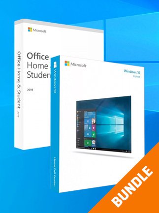 Microsoft Windows 10 Home & Microsoft Office 2019 Bundle (PC) – Microsoft Key – GLOBAL
