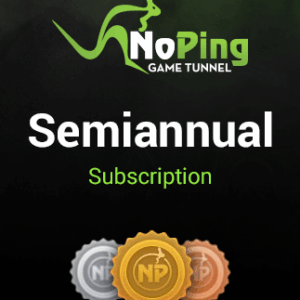 NoPing Game Tunnel Semiannual Subscription NoPing Key GLOBAL
