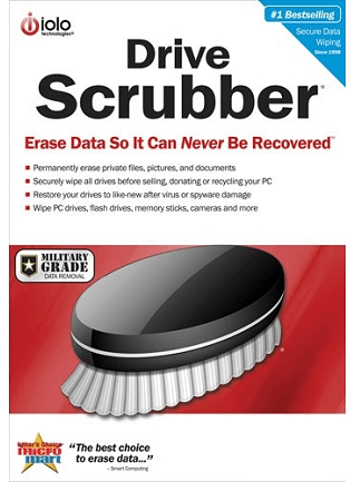 iolo DriveScrubber (PC) (10 Devices, 1 Year) – iolo Key – GLOBAL