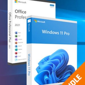 Microsoft Windows 11 Pro & Microsoft Office Professional Plus 2021 Bundle (PC) - Microsoft Key - GLOBAL