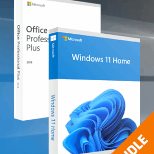 Microsoft Windows 11 Home & Microsoft Office Professional 2019 Plus - Microsoft Key - GLOBAL