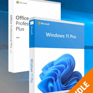 Microsoft Windows 11 Pro & Microsoft Office Professional 2019 Plus - Microsoft Key - GLOBAL