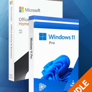 Microsoft Windows 11 Pro & Microsoft Office Home & Business 2021 (Mac) bundle - Microsoft Key - GLOBAL
