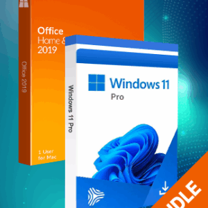 Microsoft Windows 11 Pro & Microsoft Office Home & Business 2019 (Mac) bundle - Microsoft Key - GLOBAL