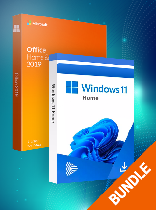 Microsoft Windows 11 Home & Microsoft Office Home & Business 2019 (Mac) bundle – Microsoft Key – GLOBAL