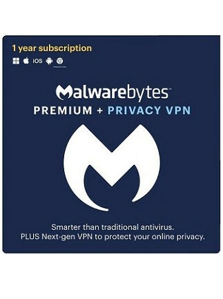 Malwarebytes + Privacy VPN (PC) 4 Devices, 1 Year  – Malwarebytes Anti Malware Key – GLOBAL