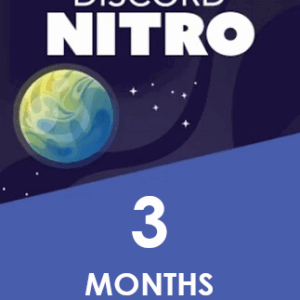 Discord Nitro Trial 3 Months - Discord Key - GLOBAL