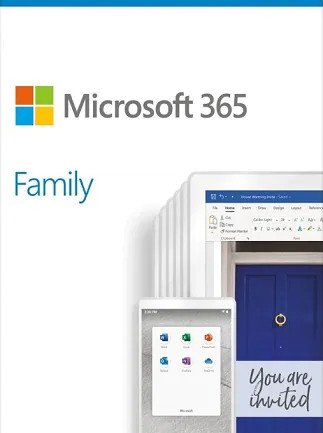 Microsoft Office 365 Family (PC, Mac) (6 Devices, 1 Year)  – Microsoft Key – FRANCE