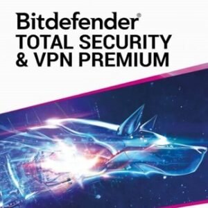 Bitdefender Total Security + Premium VPN (PC, Android, Mac, iOS) (10 Devices, 1 Year)  - Bitdefender Key - GLOBAL