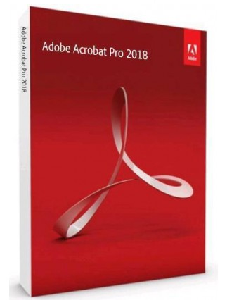 Adobe Acrobat Pro 2018 (PC) 1 Device – Adobe Key – GLOBAL
