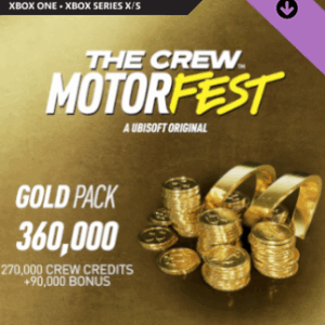 The Crew Motorfest Gold Pack (360000 Crew Credits) (Xbox Series X/S) - Xbox Live Key - GLOBAL