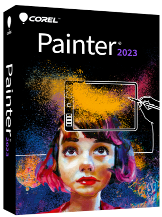 Corel Painter 2023 (PC) (1 Device, Lifetime)  – Corel Key – GLOBAL