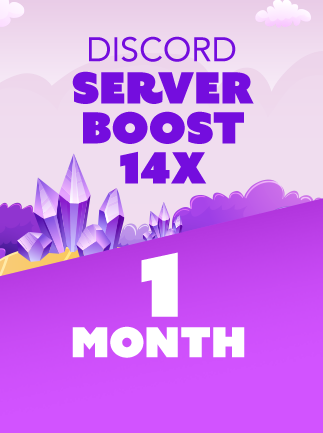 Discord Server Boost 14x 1 Month – Discord Boost Key – GLOBAL