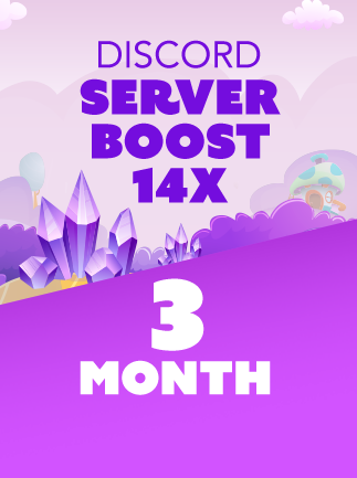Discord Server Boost 14x 3 Months – Discord Boost Key – GLOBAL