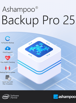 Ashampoo Backup Pro 25⁠ (1 Device, Lifetime)  – Ashampoo Key – GLOBAL