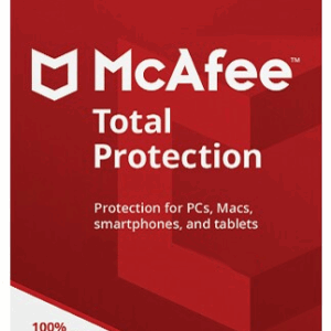 McAfee Total Protection (PC, Android, Mac, iOS) (5 Devices, 15 Months) - McAfee Key - EUROPE