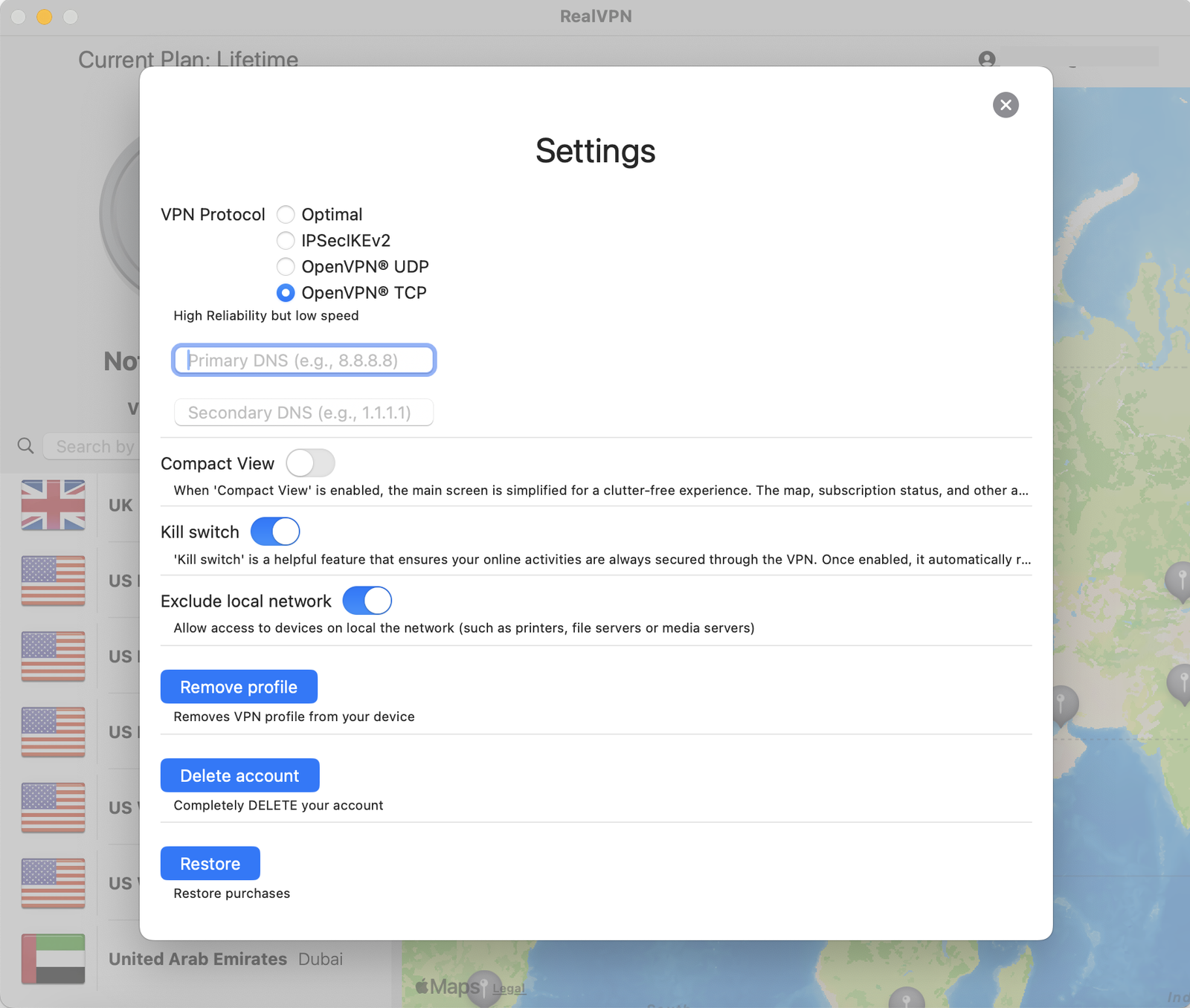 RealVPN Subscription (PC, Android, Mac, iOS) - Lifetime - GLOBAL - Image 3