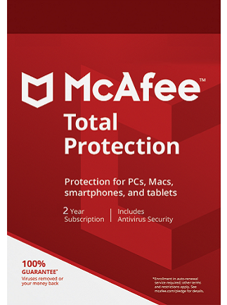 McAfee Total Protection (PC, Android, Mac) (3 Devices, 1 Year) – McAfee Key – EUROPE