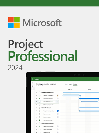 Microsoft Project 2024 | Professional (PC) – Microsoft Key – GLOBAL