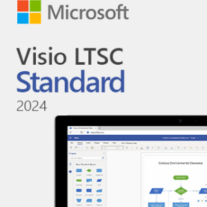 Microsoft Visio 2024 | LTSC Standard (PC) - Microsoft Key - GLOBAL