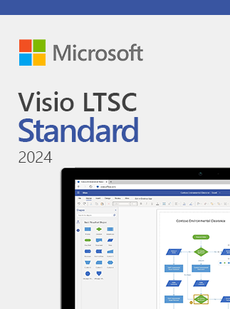 Microsoft Visio 2024 | LTSC Standard (PC) – Microsoft Key – GLOBAL