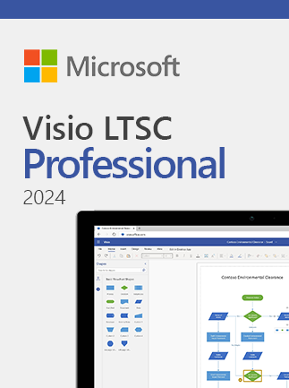 Microsoft Visio 2024 | LTSC Professional (PC) – Microsoft Key – GLOBAL