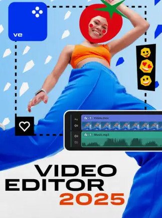 Movavi Video Editor 2025 (PC) (1 Device, Lifetime)  – Movavi Key – GLOBAL