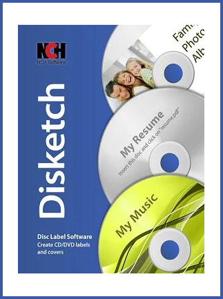 NCH: Disketch Disc Label (PC) (1 Device, Lifetime)  – NCH Key – GLOBAL