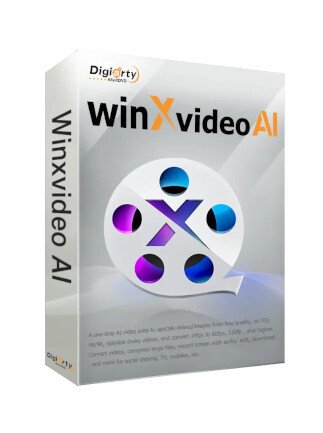 WinXvideo AI 3.0 (PC) (1 Device, Lifetime)  – Digiarty Key – GLOBAL