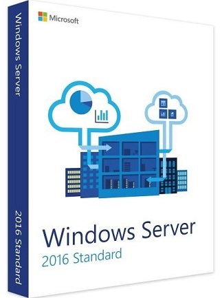 Windows Server 2016 Standard (2 Core) PC – Microsoft Key – GLOBAL