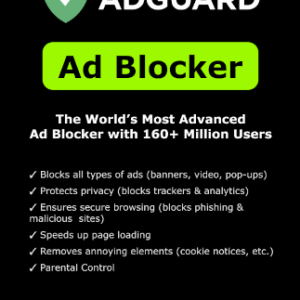 AdGuard Premium PC 1 Device Lifetime Key GLOBAL