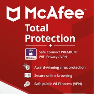 McAfee Total Protection Plus VPN 10 Devices 1 Year - McAfee Key - EUROPE