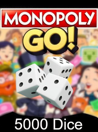 MONOPOLY GO! | 5000 Dice – (Android, iOS) – MMOPIXEL Key – GLOBAL