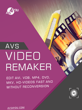 AVS Video ReMaker (PC) (1 Device, 1 Year)  – Avs4you Key – GLOBAL
