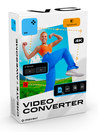 Movavi Video Converter 2025 (PC) (1 Device, Lifetime)  – Movavi Key – GLOBAL